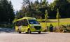 The Laives hiking bus at the Schneiderwiesen bus stop.